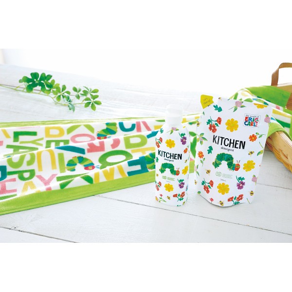 御祝.お返し,引出物,記念品は:はらぺこあおむし　キッチン洗剤セット H-08AZ