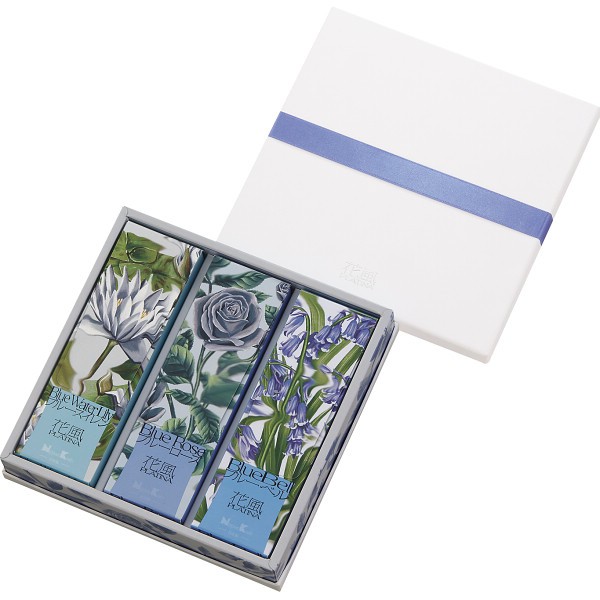 御祝.お返し,引出物,記念品は:日本香堂　花風プラチナ　ブルーギフト 27580