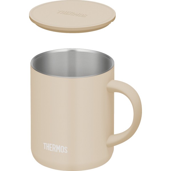 御祝.お返し,引出物,記念品は:サーモス　真空断熱マグカップ ベージュ JDG-352C BE