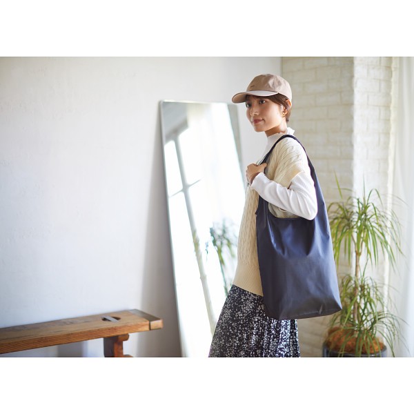 御祝.お返し,引出物,記念品は:肩掛けエコトートバッグ ブラック A-1