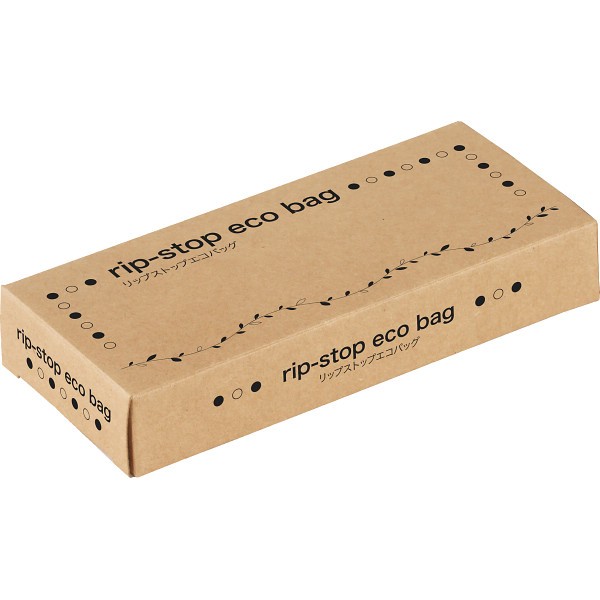 御祝.お返し,引出物,記念品は:リップストップエコバッグ（箱入） 7467