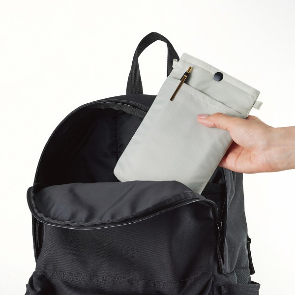 御祝.お返し,引出物,記念品は:テントクロス　撥水マルチショルダー グレー 0056-02