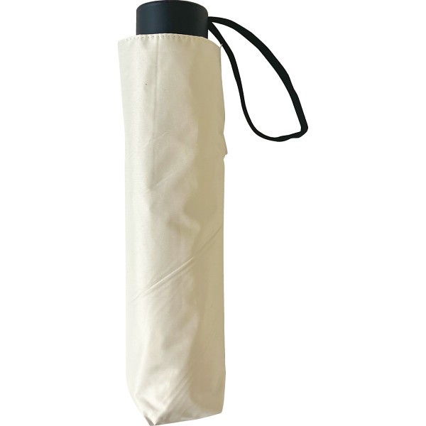 御祝.お返し,引出物,記念品は:遮光軽量　晴雨兼用　耐風（５５ｃｍ）折畳み傘 アイボリー 90240270