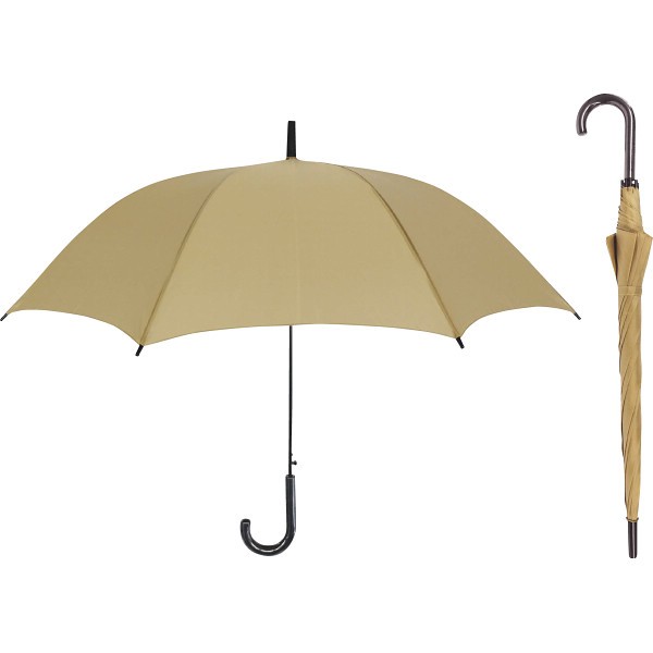 御祝.お返し,引出物,記念品は:ジャンプ傘６０ ベージュ 90220073