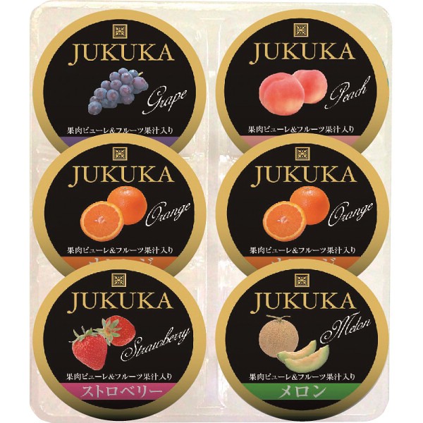 御祝.お返し,引出物,記念品は:金澤兼六製菓　熟果ゼリーアソートＢＯＸ（６個） JK-6 
