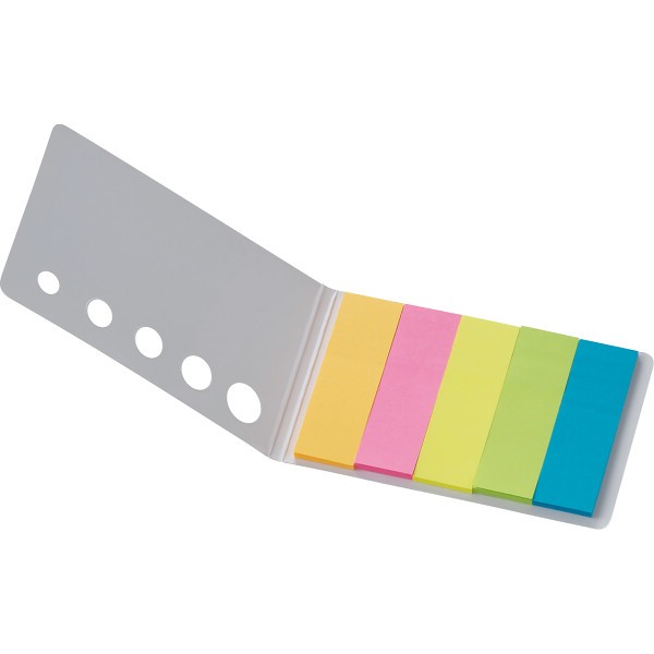 御祝.お返し,引出物,記念品は:５色付箋メモ（白） S3078