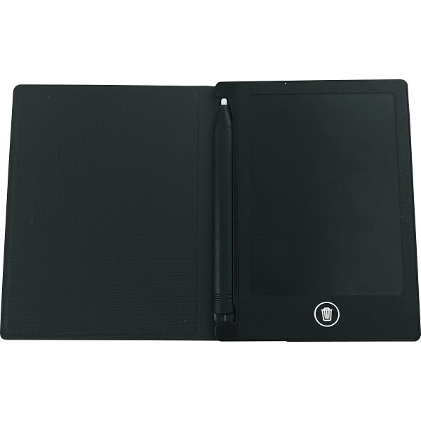 御祝.お返し,引出物,記念品は:カバー付電子メモパッド　４．４インチ PL-199BK