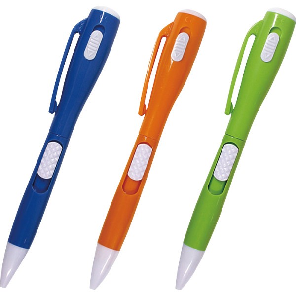 御祝.お返し,引出物,記念品は:２ｉｎ１ライト＆ボールペン P2809