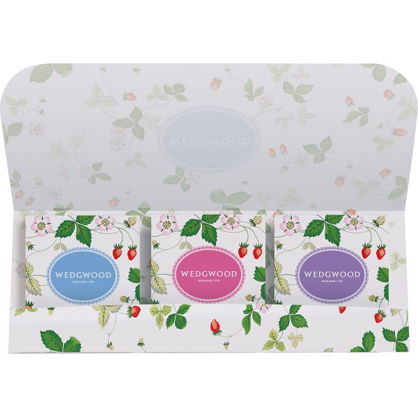 御祝.お返し,引出物,記念品は:ウェッジウッド　ワイルド　ストロベリー　ティーバッグ WWN8P