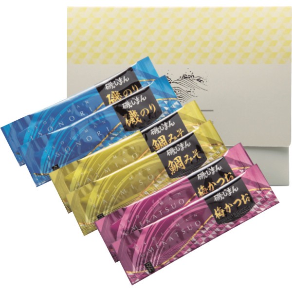 御祝.お返し,引出物,記念品は:磯じまん　スティック佃煮セット IBS-6