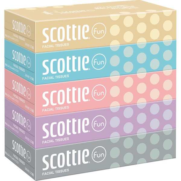 御祝.お返し,引出物,記念品は:スコッティファン１２０組（５箱パック） 48811