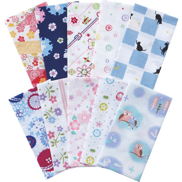 御祝.お返し,引出物,記念品は:日本てぬぐい和心 アソート NTW-300