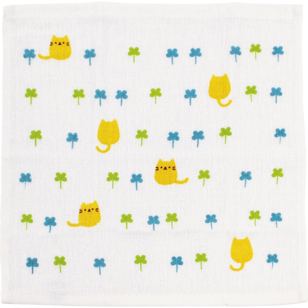 御祝.お返し,引出物,記念品は:Ａｇ＋除菌かわいいふきん ネコ