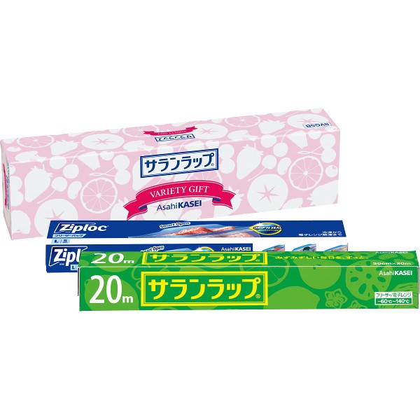 御祝.お返し,引出物,記念品は:サランラップバラエティギフト５ SVG5B