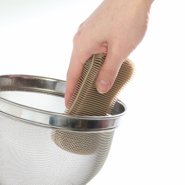 御祝.お返し,引出物,記念品は:エコでソフトなシリコーンたわし 7633