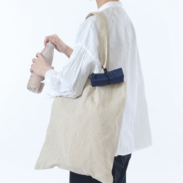 御祝.お返し,引出物,記念品は:再生ＰＥＴ保冷温ドリンクケース ネイビー 7019NA