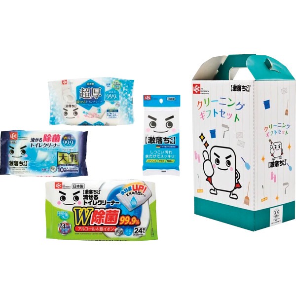 御祝.お返し,引出物,記念品は:激落ちくんクリーニングセット LCSｰ1001318