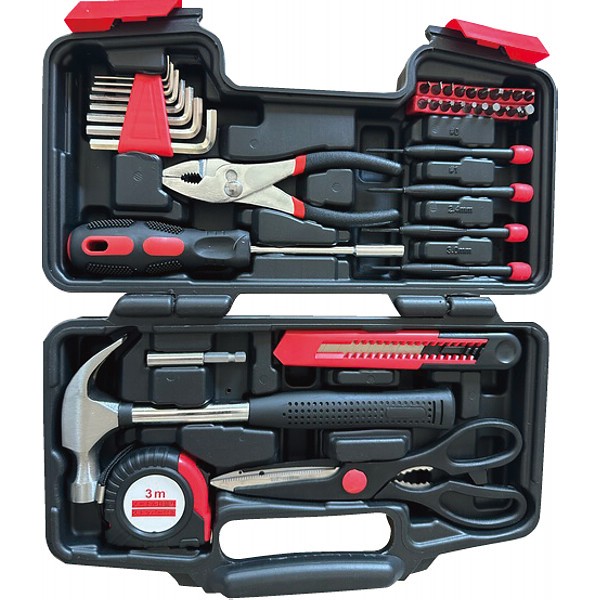 御祝.お返し,引出物,記念品は:手提げタイプ　３９ピース　ツールセット KW39EO