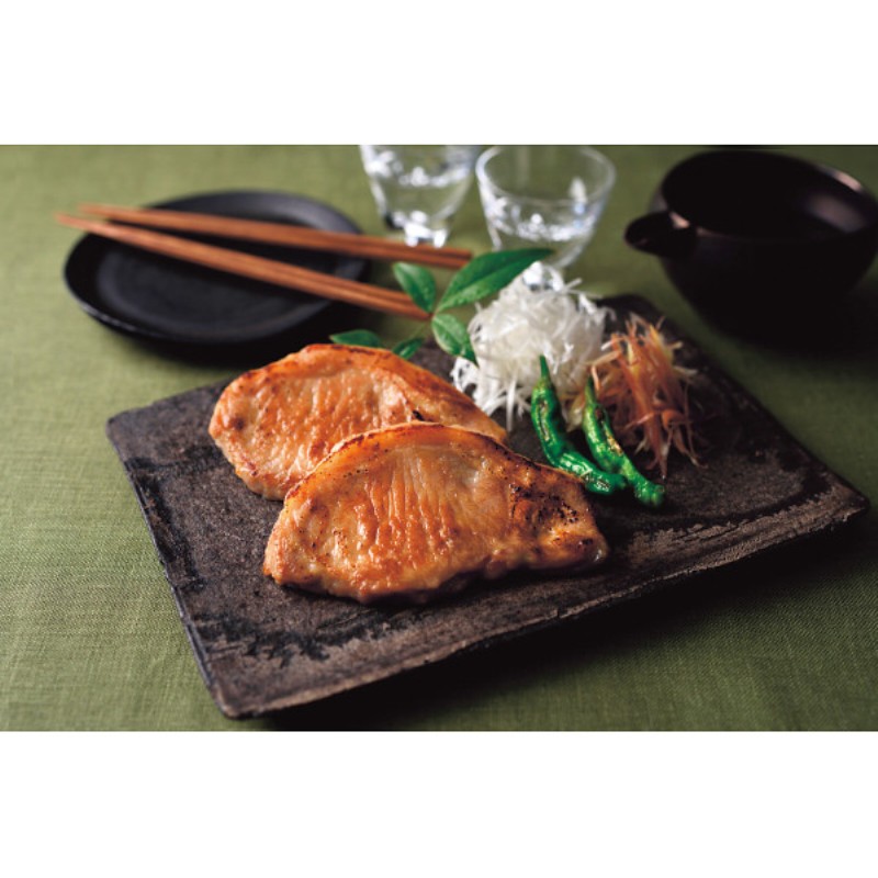 2026年お中元特別企画 鹿児島県産恵味の黒豚　ロース味噌漬・生姜焼き用セット  ＡＭＳ−５０Ｒ　　　　　　