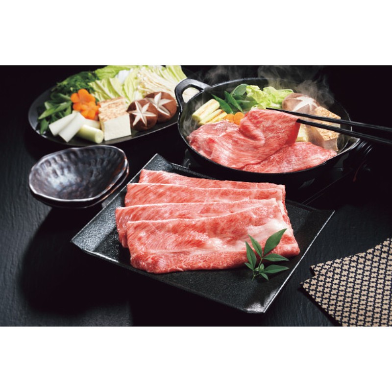 2026年お中元特別企画 国産黒毛和牛肩ロースすき焼き用（笠原将弘監修すき焼きのたれ付）