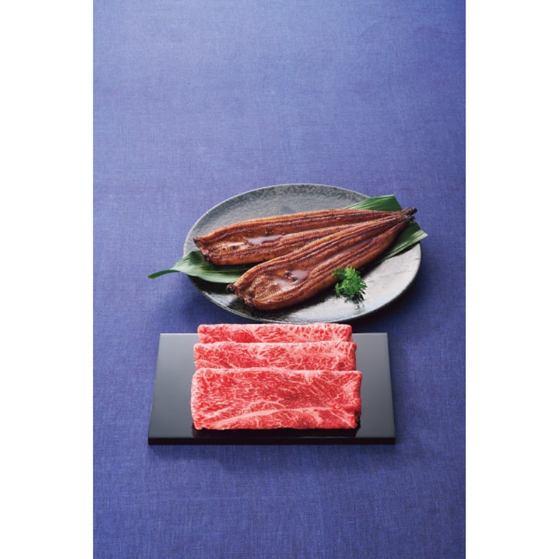 2026年お中元特別企画 神戸ビーフ（モモすき焼き肉）＆鹿児島県産うなぎ蒲焼