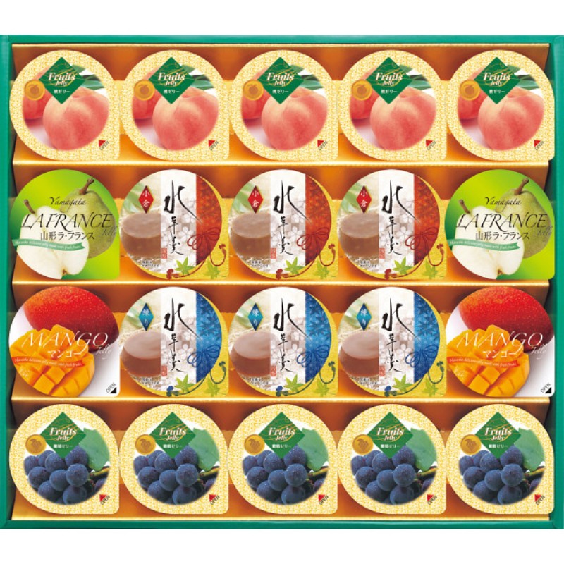 2026年お中元特別企画 金澤兼六製菓　サマーギフトゼリー（２０個）  ＴＫＫ−３０Ｎ