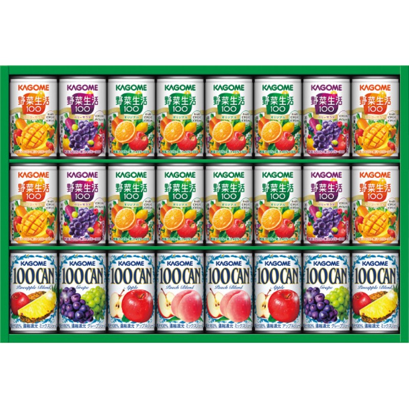 2026年お中元特別企画 カゴメ　すこやかファミリーギフト（２４本）  ＫＳＲ−３０Ｈ