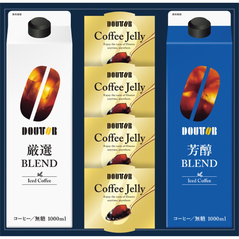 2026年お中元特別企画 ドトール　アイスコーヒー＆ゼリー詰合せ  ＤＬＪ−３０
