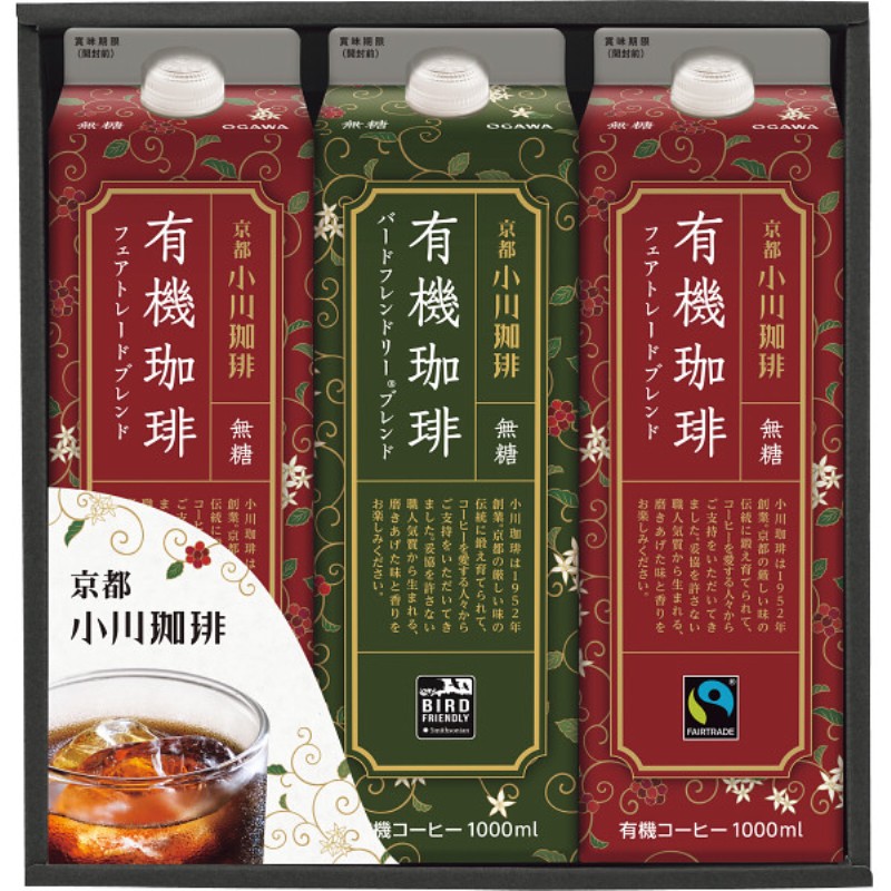 2026年お中元特別企画 京都小川珈琲　有機珈琲リキッドギフト  ＯＣＹＡ−３０