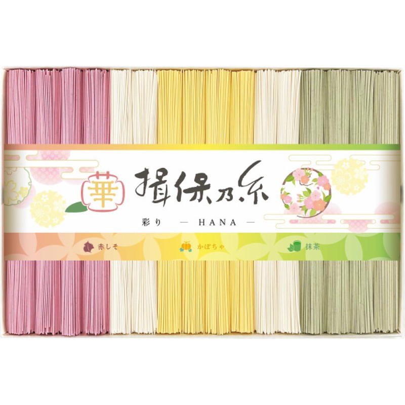 2026年お中元特別企画 手延素麺揖保乃糸（特級品）彩り・華−ＨＡＮＡ−１６束  ＣＳＴ−３０