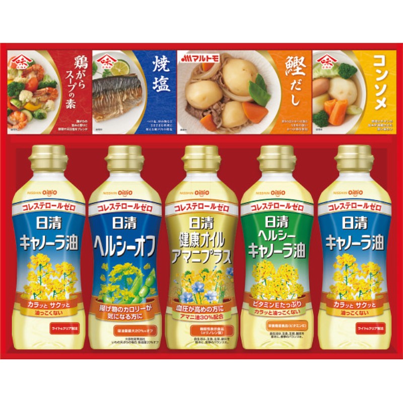 2026年お中元特別企画 日清ヘルシーオイル＆バラエティ調味料ギフト  Ｎ−３０Ａ