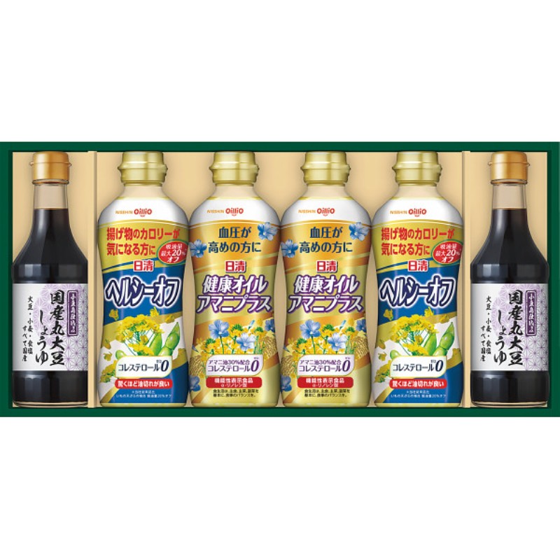 2026年お中元特別企画 日清　バラエティオイル＆丸大豆しょうゆギフト  ＳＯＴー３０Ａ