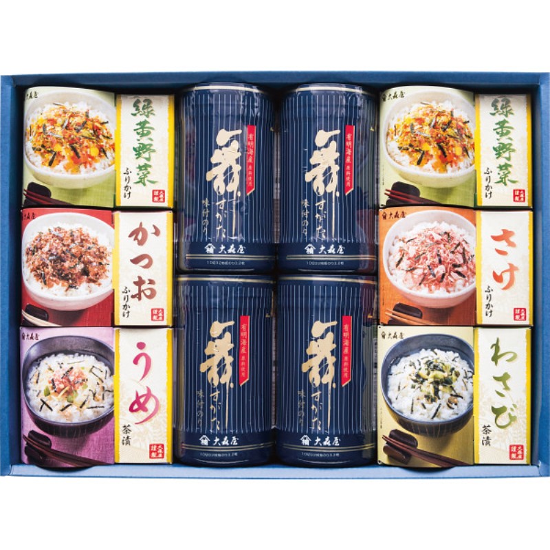 2026年お中元特別企画 大森屋　舞すがたバラエティ詰合せ  ＮＴＦー４０Ｇ