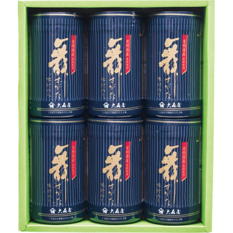 2026年お中元特別企画 大森屋　舞すがた味付のり卓上詰合せ  ＮＡー３０Ｇ