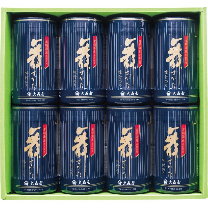 2026年お中元特別企画 大森屋　舞すがた味付のり卓上詰合せ  ＮＡー４０Ｇ