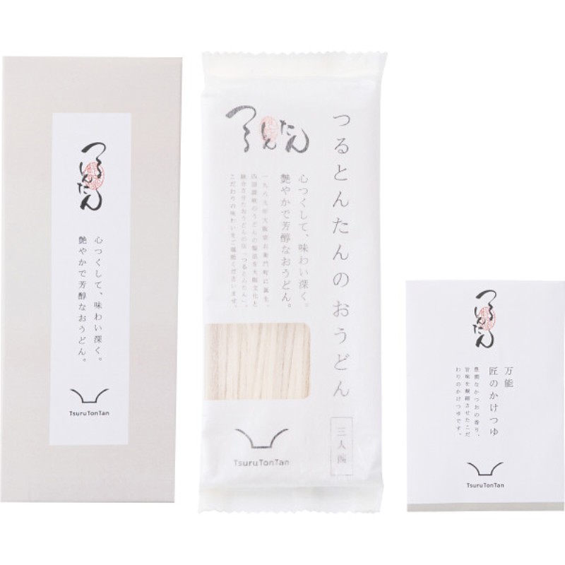 2026年お中元特別企画 つるとんたん　かけのおうどん（３人前）  ＫＨ−０１