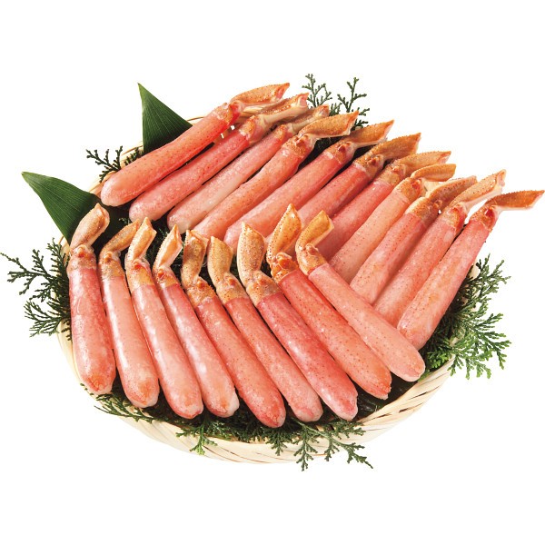 北海道産　生大ずわいがに脚ポーション（５００ｇ）