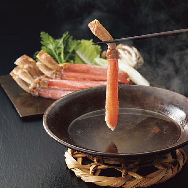 北海道産　生大ずわいがに脚ポーション（５００ｇ）