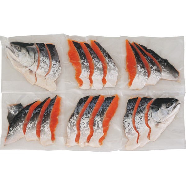 宮城県産　伊達のぎん　新巻銀鮭姿切身（１．３ｋｇ）