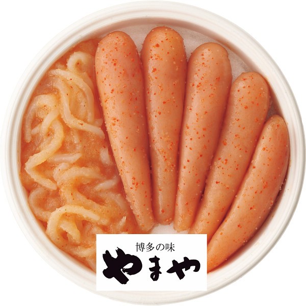 やまや　無着色辛子明太子＆いか明太セット