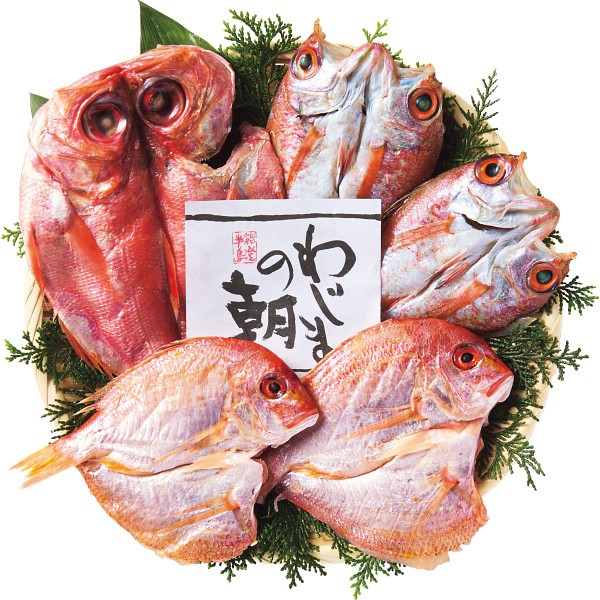 わじまの朝　干物セット３種５枚（のどぐろ入り）