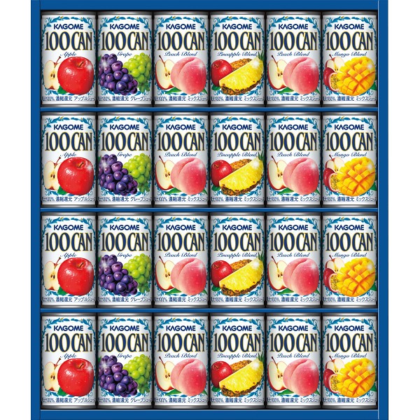 カゴメ　１００％フルーツジュースギフト（２４本）