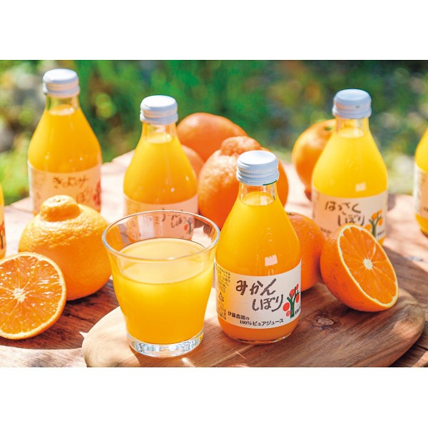 伊藤農園　１００％ピュアジュース１８０ｍｌ（８本）