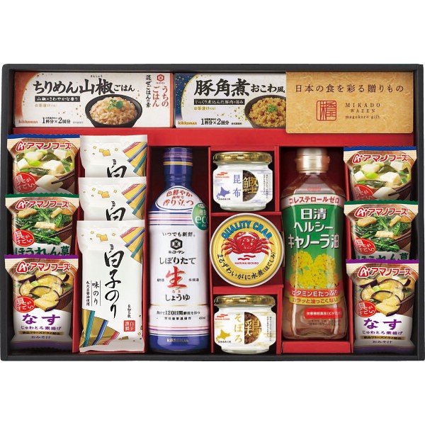味香門和膳（みかどわぜん）　アマノフーズ＆キッコーマン和食詰合せ