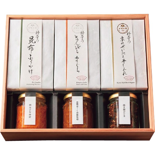 下鴨茶寮　「結」ーご飯のお供詰合せ６種ー