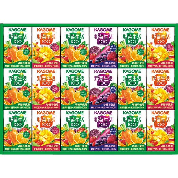 カゴメ　小容量　野菜飲料ギフト（１８本）