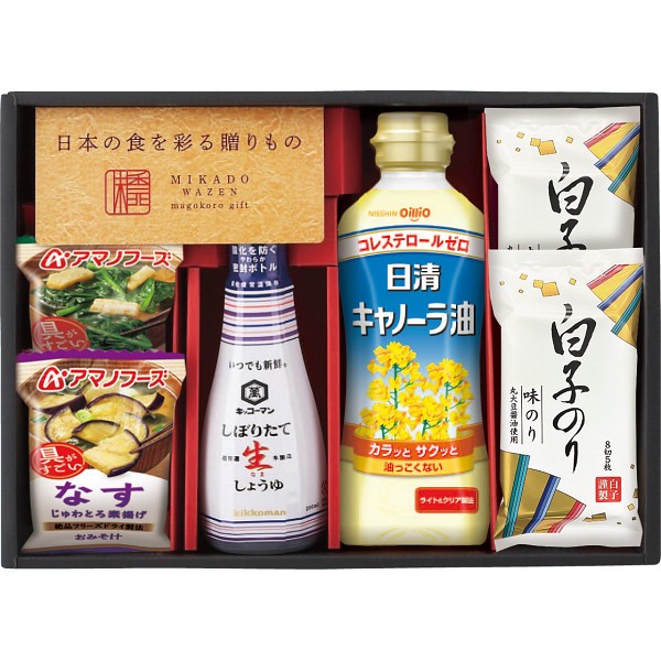 味香門和膳（みかどわぜん）アマノフーズ＆キッコーマン和食詰合せ