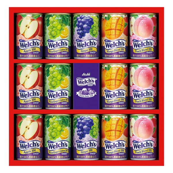 「ウェルチ」　１００％果汁ギフト（１４本）