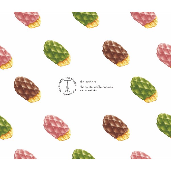 ｔｈｅ　ｓｗｅｅｔｓ　チョコワッフルクッキー（３０枚）