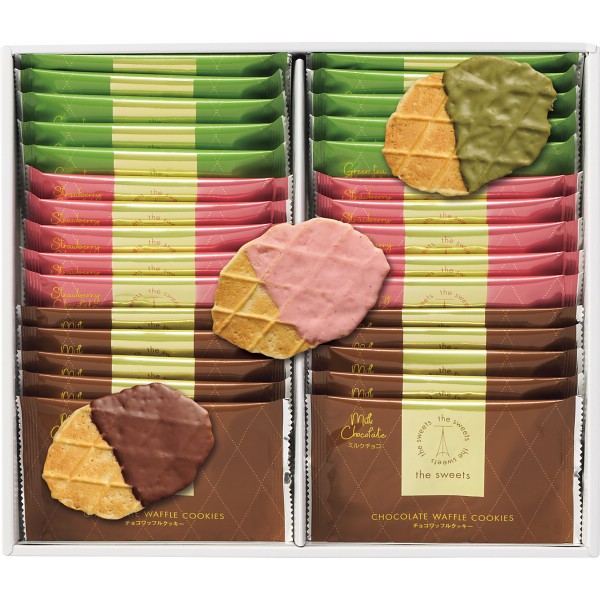 ｔｈｅ　ｓｗｅｅｔｓ　チョコワッフルクッキー（３０枚）